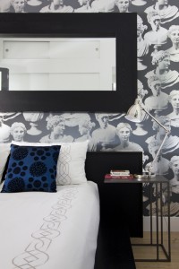 interior design Vancouver eclectic bedroom loft