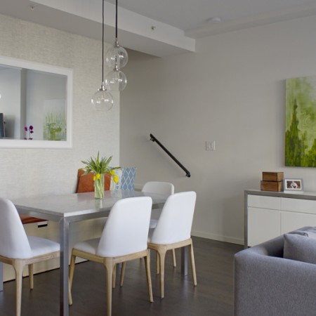 interior design Vancouver modern dining room