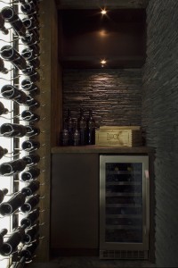 interior design Vancouver Contemporary wine room