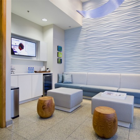 interior design Vancouver dental office waiting room