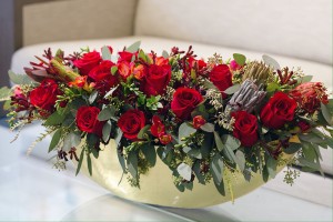 christmas flower arrangement vancouver